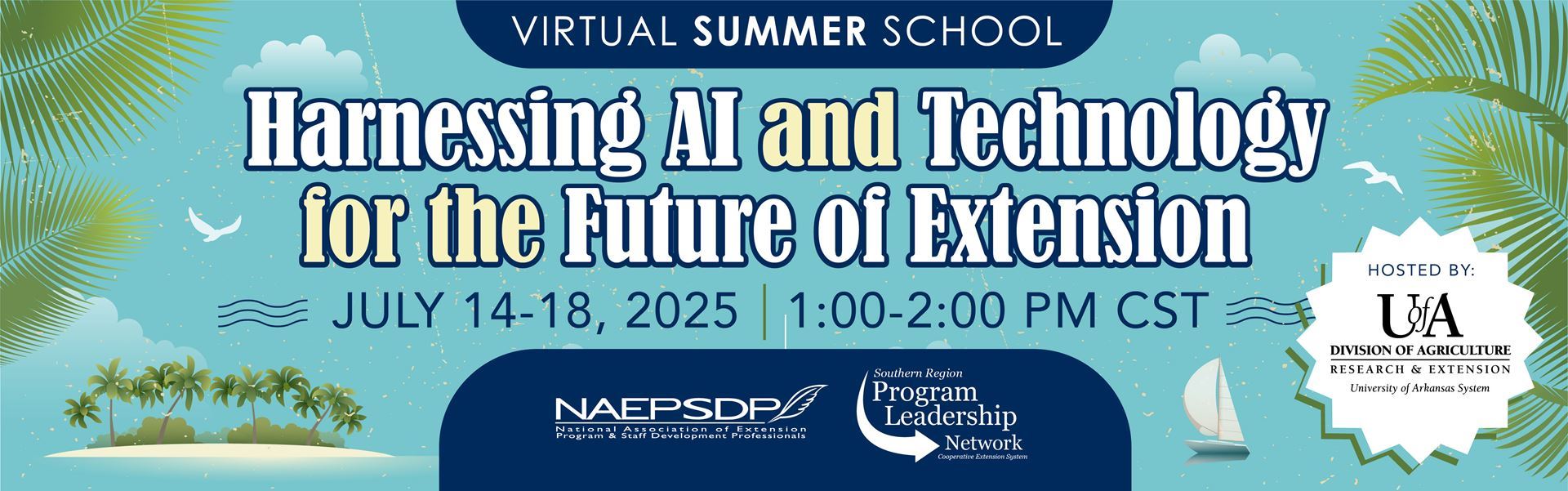 Logo for 2025 virtual summer school